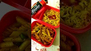 Homemade tiffin itemspasta amp noodlesfoodshortvideo [upl. by Mateo]