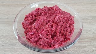 Rote Beete Salat mit Walnüssen und Knoblauch [upl. by Lidda481]