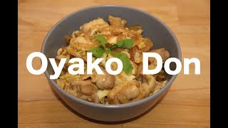 Ricetta di Oyakodon Pollo e uova sul riso cucina giapponese fatta da giapponese 親子丼の作り方 [upl. by Sybyl]