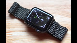 Official Apple Milanese Loop Apple Watch Band Review [upl. by Anivram]