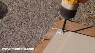 Tricks for dry or wet drilling of glass tiles and glass mosaic [upl. by Oiluarb103]