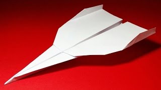 How to make a Paper Airplane that flies far  Best plane  ORIGAMI JET paper planes [upl. by Krefetz]