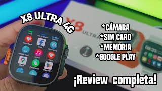 Increíble Smartwatch X8 ultra 4g  WiFi playstore gps [upl. by Reynard906]