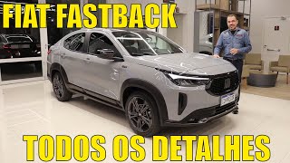 Avaliação Fiat Fastback 13 Turbo  Todos os detalhes do carro mais esportivo da Fiat [upl. by Cappello]