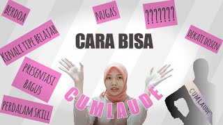 CARA MENDAPATKAN IPK CUMLAUDE  TIPS SUKSES BELAJAR [upl. by Furgeson]