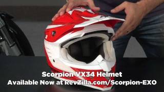 Scorpion VX34 Helmet Review at RevZillacom [upl. by Pittel]