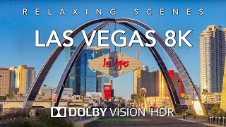 Driving Las Vegas in 8K HDR Dolby Vision Las Vegas to Hoover Dam Nevada [upl. by Ahsart815]