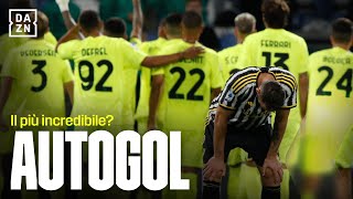 Qual è il PIÙ INCREDIBILE AUTOGOL della storia della Serie A  Gioco della Mezza  DAZN [upl. by Ordisy161]