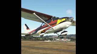 Reims Rocket Takeoff Brighton Beach aviation microsoftflightsimulator british cessna [upl. by Liahkim103]