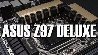 Asus Z97 Deluxe Motherboard Preview [upl. by Nibor]