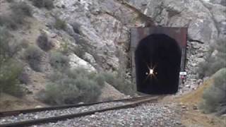 Nevada Northern RR 93 Tunnel 2009 [upl. by Turpin]