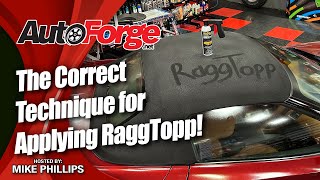 How To Clean and Protect a Canvas Convertible Top with RaggTopp [upl. by Yeniffit]