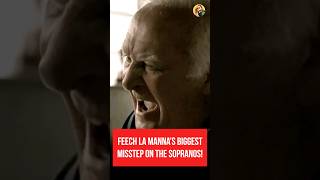 Feech La Manna’s BIGGEST MISSTEP on the Sopranos 🤯 thesopranos tonysoprano vanovhs [upl. by Aibun]