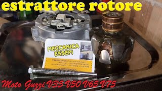 Costruire estrattore per rotore generatore  Alternatore Moto Guzzi V35 V50 V65 V75 [upl. by Htrow561]