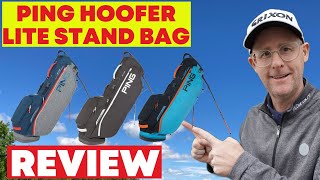 Ping Hoofer Lite Stand bag  Review Weighing Only 5 Pounds [upl. by Artap]