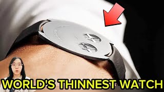 Worlds thinnest watch [upl. by Aened]