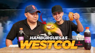 Probando por PRIMERA VEZ las hamburguesas de WESTCOL  ¿Decepción [upl. by Adolpho]