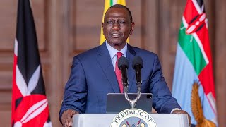 LIVE PRESIDENT RUTO ANNOUNCING UNITY GOVERNMENT CABIBET NOW STATE HOUSE [upl. by Griseldis]