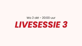 Livesessie 3 Mini Suikervrij Challenge [upl. by Bouldon214]