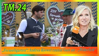 „Fernsehgarten“ Andrea Kiewel raunzt Gast an – „Widerlich“ [upl. by Akemat801]