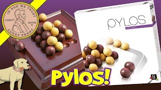 How To Play The Game Pylos The Pyramid Game Of Strategy  Classic Family Game [upl. by Auburta]