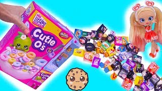 Giant Cereal Box Real Littles Mini Foods [upl. by Aekim411]