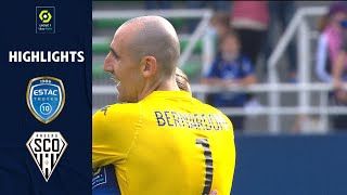 ESTAC TROYES  ANGERS SCO 1  1  Highlights  ESTAC  SCO  20212022 [upl. by Ecnarolf]