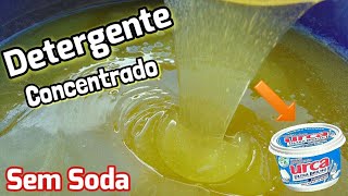 🔥DETERGENTE gel CONCENTRADO sem soda com PASTA DE BRILHO🔥 [upl. by Casie]