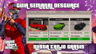 Guia Semanal Desguace  Gratis Blista Kanjo   Dinka Jester RR  Pfister Growler  Noticias DLC [upl. by Prudence]