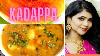 Kumbakonam Special Kadappa in Tamil  Cook with Comali Pavithras Kadappa Recipe  Breakfast Recipe [upl. by Daphie]