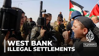 Illegal Israeli settlements expansion plans raise alarm across occupied West Bank [upl. by Colier]