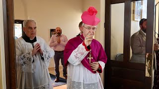 BISHOP ATHANASIUS SCHNEIDER  Pontifical Low Mass Procession [upl. by Earej]