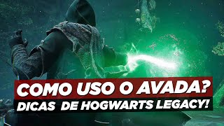 COMO LIBERAR O AVADA KEDAVRA EM HOGWARTS LEGACY [upl. by Oehsen]