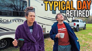 Full Time RV Living as Retired Millennials Didnt Expect This [upl. by Eckart932]