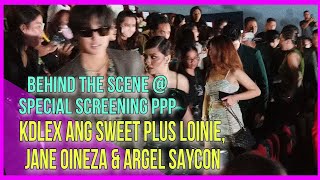 KDLEX ANG SWEET ARGEL SAYCON BTS  BACK TO BACK SPECIAL SCREENING OF PIRA PIRASONG PARAISO [upl. by Niuqauj]