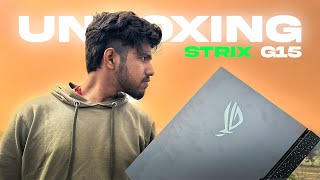 UNBOXING ROG STRIX G15  AMD RYZEN 7 6800HS  RTX 3050  UNDER 70000 [upl. by Llirred631]