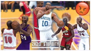 8 Minutes of NBA 2K20 Being Incredibly Stupid And Rage [upl. by Cnut]