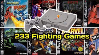 All Fighting Games for PS1 [upl. by Heiney]