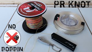 THE EASY WAY TO TIE A FISHING KNOT WITHOUT BOBBINS [upl. by Stephana371]