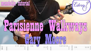 Parisienne Walkways  Mandolin Tutorial Teaser  Gary Moore [upl. by Sunshine256]