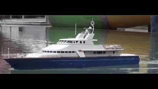 RC Boat  Pegasus III  Yacht [upl. by Naryk]