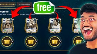 I Completed Hall of Legends Event amp How to Claim any HOL Icon for Free  FC MOBILE [upl. by Neirad]