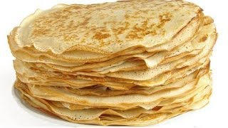 Eastern style cooking Blini  The Russian Pancakes Easy but supertasty crepes recipe [upl. by Sukhum]