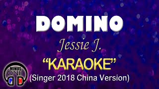 DOMINO  Jessie J KARAOKE Singer 2018 Version Original Key [upl. by Aynam]