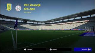 Jornada 14 RKG Waalwijk VS AFC Ajax eFootball 25 PS5 [upl. by Parnell]