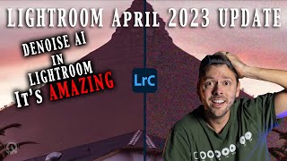 LIGHTROOMS MUST KNOW April 2023 UPDATEs  Denoise Ai Curves in Masks and MORE [upl. by Lehpar]