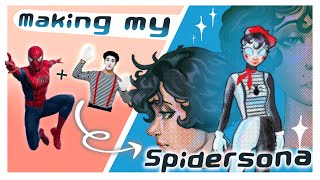 MAKING A SPIDERSONA AND TALKING ABOUT SPIDERVERSE [upl. by Bourne]