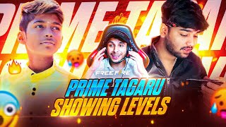 PRIME TAGARU SHOWING LEVELS ON LIVE 🥶 GO 500K ❤NonstopGaming RaiStar [upl. by Aseek]