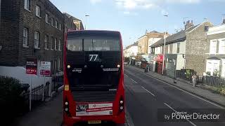 FULL ROUTE VISUAL  London Bus Route 87  Wandsworth to Aldwych  WVL276 LX59CYP [upl. by Lotsirb]