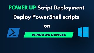 Deploy PowerShell script using Intune Streamline Script Deployment [upl. by Irved775]